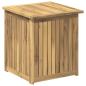 Preview: Gartenlagerbox Massives Akazienholz 48,5 x 49 x 53,5 cm