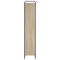 Preview: Bücherregal 55,5 x 33 x 174 cm Holzwerkstoff Sonoma-Eiche