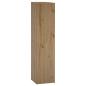 Preview: Eckregal 4 Ebenen 41,5 x 41,5 x 143 cm Holzwerkstoff