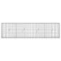 Preview: Gabione mit 3,5 mm Draht und 5x5 cm Maschen 200x20x50 cm