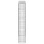 Preview: Gabione mit 3,5 mm Draht und 5x5 cm Maschen 150x30x150 cm