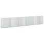 Preview: Gabione mit 3,5 mm Draht und 5x2,5 cm Maschen 550x20x100 cm