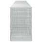 Preview: Gabione mit 5 mm Draht und 5x2,5 cm Maschen 850x100x150 cm