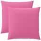 Preview: Wurfkissen 2 stk. HEERLEN Rosa 60 x 60 cm Polyester