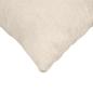 Preview: Wurfkissen 2 stk. HEERLEN Creme 40 x 40 cm Chenille-Stoff