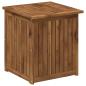 Preview: Gartenlagerbox LAREN Massives Akazienholz 48,5 x 49 x 53,5 cm