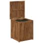 Preview: Gartenlagerbox LAREN Massives Akazienholz 48,5 x 49 x 53,5 cm