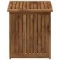 Preview: Gartenlagerbox LAREN Massives Akazienholz 48,5 x 49 x 53,5 cm