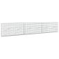 Preview: Gabione mit 3,5 mm Draht und 5x10 cm Maschen 300x10x50 cm