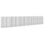 Preview: Gabione mit 5 mm Draht und 5x2,5 cm Maschen 1050x50x200 cm