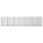 Preview: Gabione mit 5 mm Draht und 5x2,5 cm Maschen 650x20x150 cm