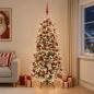 Preview: ARDEBO.de - Künstlicher Weihnachtsbaum mit Kugel 240 cm 300 LEDs