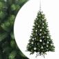 Preview: Künstlicher Weihnachtsbaum mit Kugel 120 cm 150 LEDs