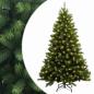 Preview: Künstlicher klappbarer Weihnachtsbaum 210 cm 300 LEDs
