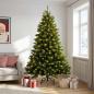 Preview: Künstlicher klappbarer Weihnachtsbaum 210 cm 300 LEDs
