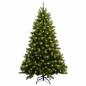 Preview: Künstlicher klappbarer Weihnachtsbaum 210 cm 300 LEDs