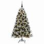 Preview: Künstlicher Weihnachtsbaum mit Kugel 240 cm 300 LEDs