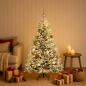 Preview: Künstlicher Weihnachtsbaum mit Kugel 150 cm 150 LEDs
