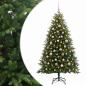 Preview: Künstlicher Weihnachtsbaum mit Kugel 180 cm 300 LEDs