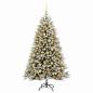 Preview: Künstlicher Weihnachtsbaum mit Kugel 240 cm 300 LEDs