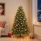 Preview: Künstlicher Weihnachtsbaum mit Kugel 210 cm 300 LEDs