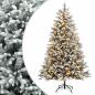 Preview: Künstlicher klappbarer Weihnachtsbaum 180 cm 300 LEDs
