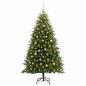 Preview: Künstlicher Weihnachtsbaum mit Kugel 240 cm 300 LEDs