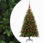 Preview: Künstlicher Weihnachtsbaum mit Kugel 150 cm 150 LEDs