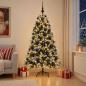 Preview: Künstlicher Weihnachtsbaum mit Kugel 210 cm 300 LEDs
