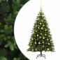 Preview: Künstlicher Weihnachtsbaum mit Kugel 150 cm 150 LEDs