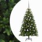 Preview: Künstlicher Weihnachtsbaum mit Kugel 150 cm 150 LEDs
