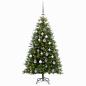 Preview: Künstlicher Weihnachtsbaum mit Kugel 150 cm 150 LEDs