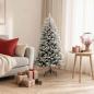 Preview: ARDEBO.de - Künstlicher klappbarer Weihnachtsbaum 150 cm PVC und Metall