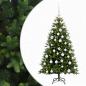 Preview: Künstlicher Weihnachtsbaum mit Kugel 150 cm 150 LEDs