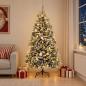 Preview: ARDEBO.de - Künstlicher Weihnachtsbaum mit Kugel 240 cm 300 LEDs