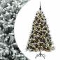 Preview: Künstlicher Weihnachtsbaum mit Kugel 180 cm 300 LEDs
