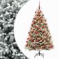 Preview: Künstlicher Weihnachtsbaum mit Kugel 240 cm 300 LEDs