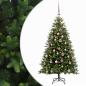 Preview: Künstlicher Weihnachtsbaum mit Kugel 150 cm 150 LEDs