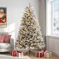 Preview: Künstlicher klappbarer Weihnachtsbaum 150 cm 150 LEDs