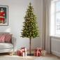 Preview: Künstlicher klappbarer Weihnachtsbaum 120 cm 150 LEDs