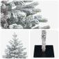 Preview: Künstlicher klappbarer Weihnachtsbaum 180 cm PVC und Metall