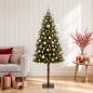 Preview: Künstlicher Weihnachtsbaum mit Kugel 150 cm 150 LEDs