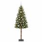 Preview: Künstlicher Weihnachtsbaum mit Kugel 120 cm 150 LEDs