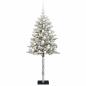 Preview: Künstlicher Weihnachtsbaum mit Kugel 150 cm 150 LEDs