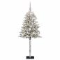 Preview: Künstlicher Weihnachtsbaum mit Kugel 150 cm 150 LEDs