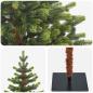 Preview: Künstlicher klappbarer Weihnachtsbaum 120 cm PVC und Metall