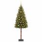 Preview: Künstlicher Weihnachtsbaum mit Kugel 120 cm 150 LEDs