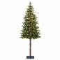 Preview: Künstlicher klappbarer Weihnachtsbaum 150 cm 150 LEDs