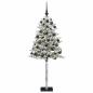 Preview: Künstlicher Weihnachtsbaum mit Kugel 180 cm 300 LEDs