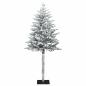 Preview: Künstlicher Weihnachtsbaum mit Kugel 120 cm 150 LEDs